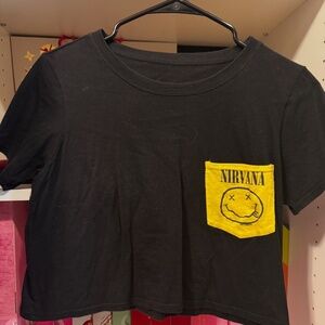 Nirvana Crop Top Tee